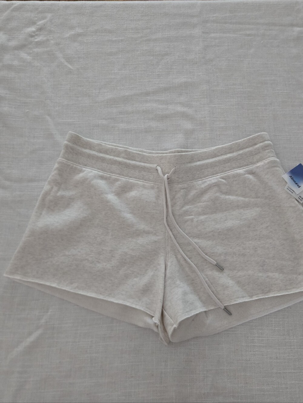 NWT Abound Heathered Light Gray Athletic Lounge Shorts